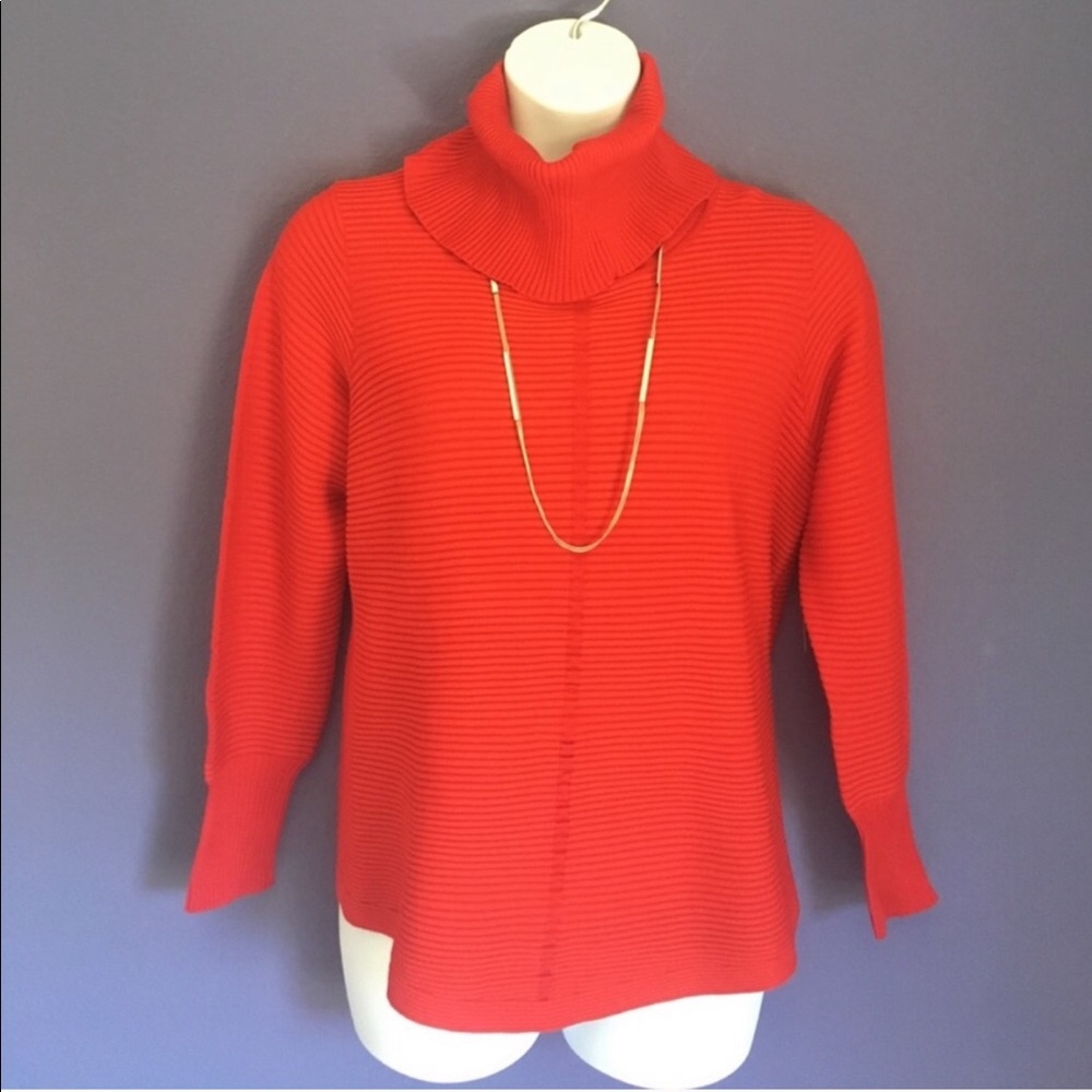 🆕 Cyrus Red Turtleneck Sweater